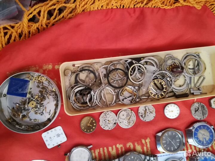 Запчасти и часы СССР