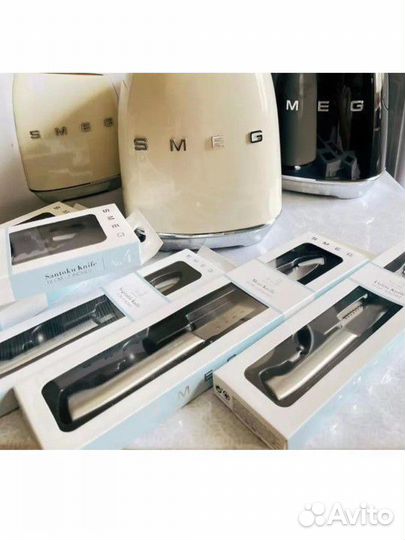 Набор ножей smeg