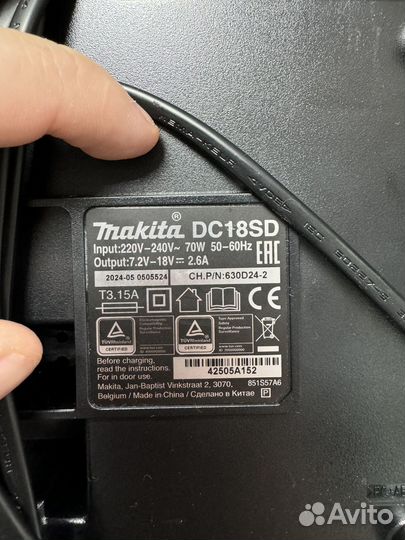 Ударный шуруповерт Makita LXT DTD156Z