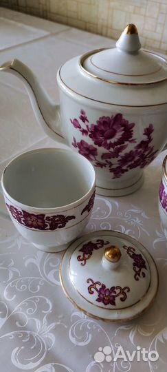 Чайный сервиз на 2 персоны