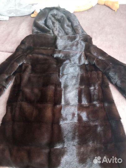 Шуба норковая 46 48 бу