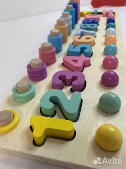 Деревянные развивающие игрушки