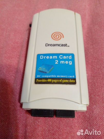Dreamcast карта памяти 2 мб