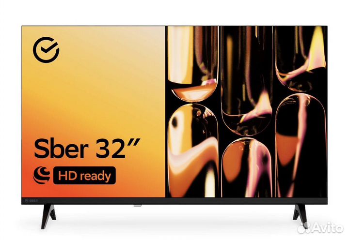 Телевизор Sber 32'' smart tv безрамочный