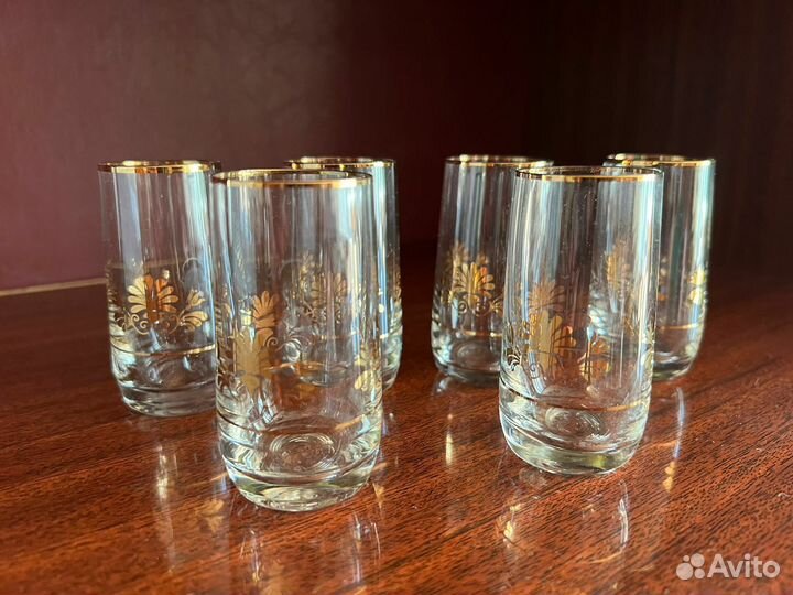 Бокалы 6шт. Новые