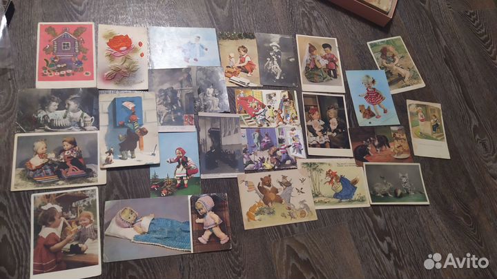 Открытки винтажные СССР и старинные