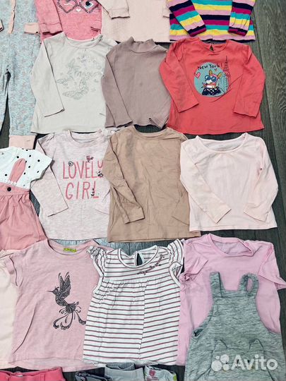 Одежда 92 98 пакетом для девочки