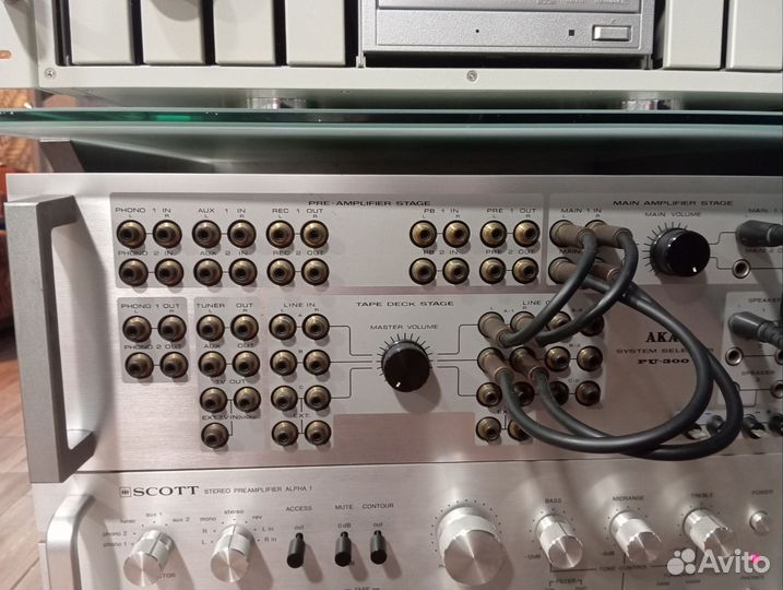 Akai system selector PU-300