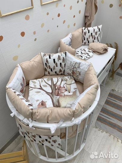 Кровать трансформер с маятником (с колесиками)