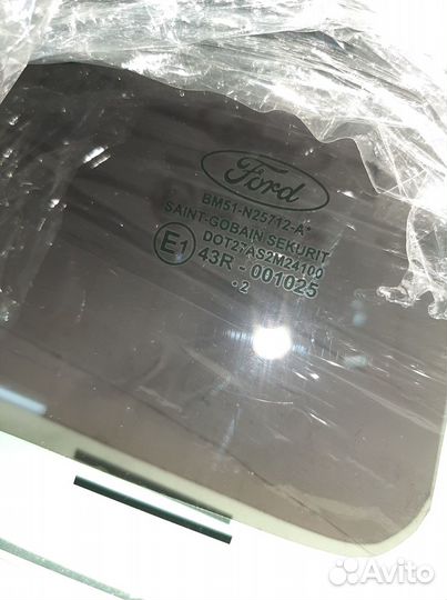 Стекло Ford Focus3 2010- (bm51n25712a) CB8,зад.пра