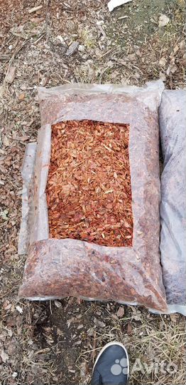 Кора лиственницы (мульча)