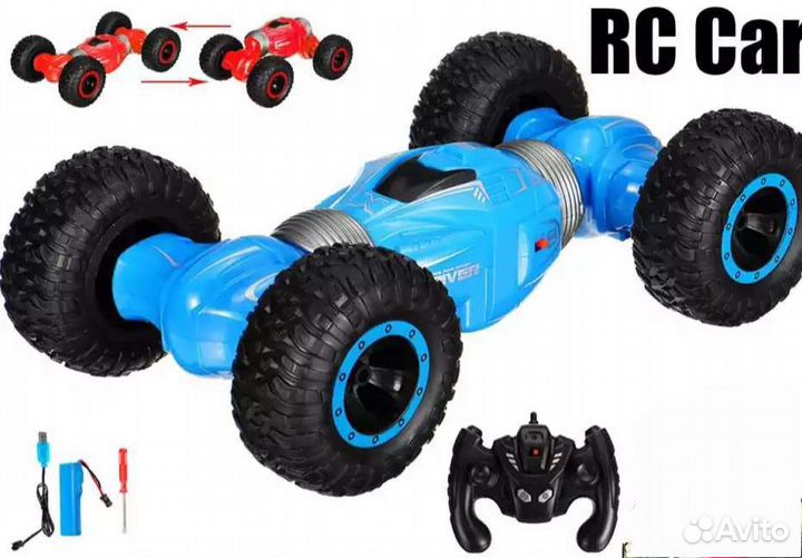 Машинка радиоуправляемая трюковая twist