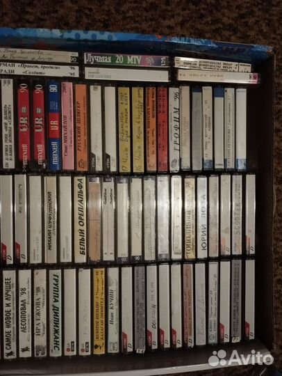 Аудиокассеты с записью