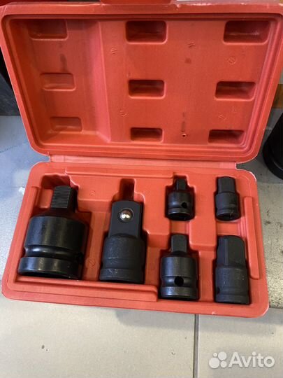 Набор ударных адаптеров переходников 6шт