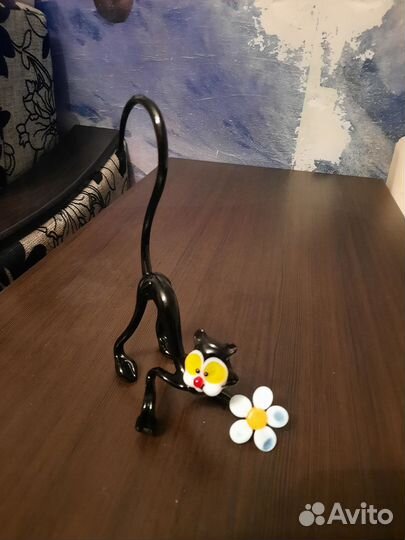 Фигурки СССР из цветного стекла