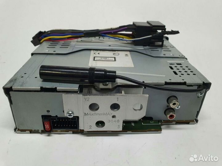 Магнитола Kenwood + колонки 16см и 6х9 Pioneer