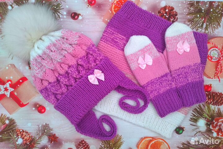 Вязаный набор 52-54