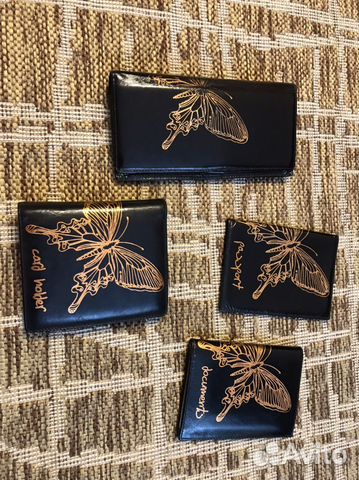 Кошелёк и обложки из натуральной кожи Askent