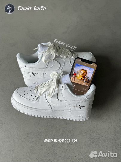 Кроссовки Nike air force 1 Travis Scott