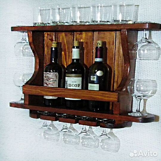 Мини бар из дерева