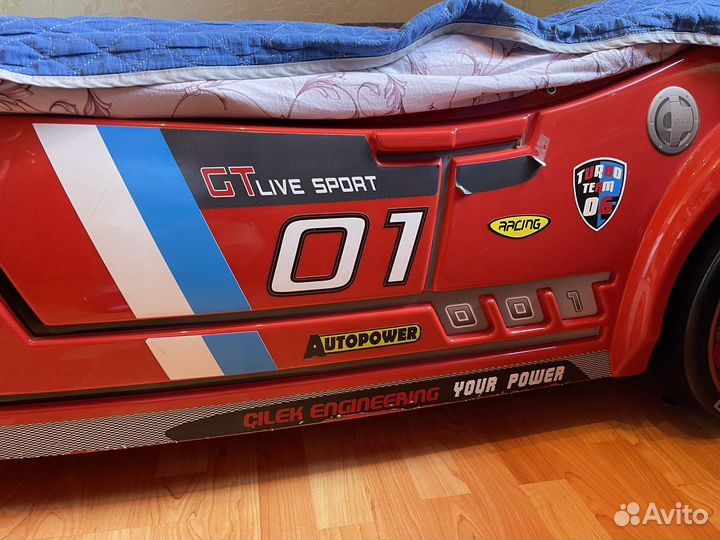 Кровать-машина Cilek BiTurbo