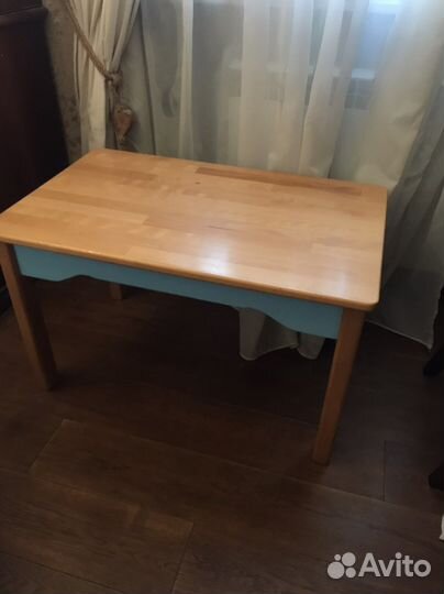 Детский стол деревянный