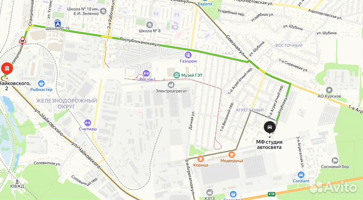 Фара / Фары для Ford Focus 3 рестайлинг хром (свет