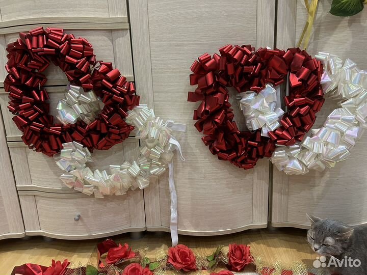 Свадебные украшения на машину аренда