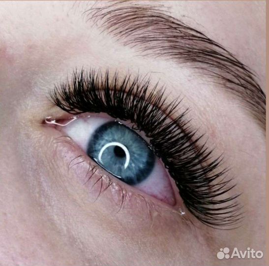 Наращивание ресниц на дому