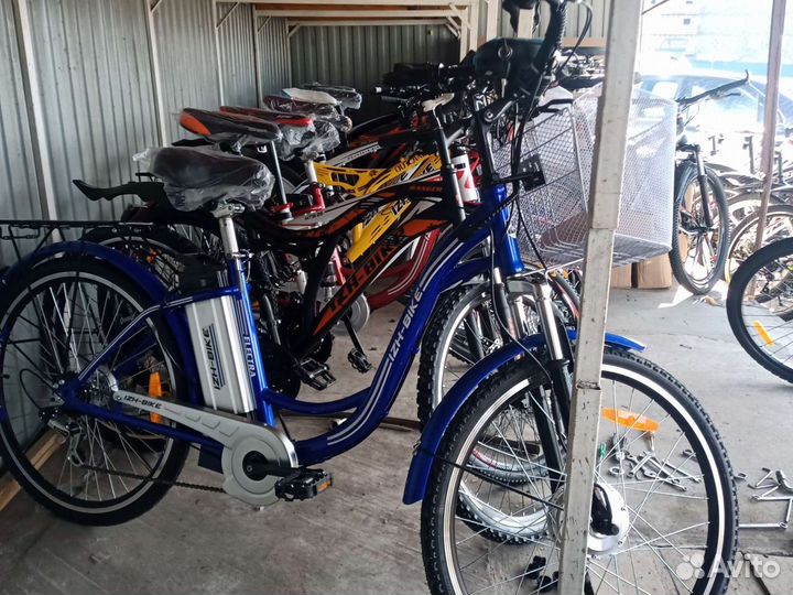 Новый электровелосипед иж-байк