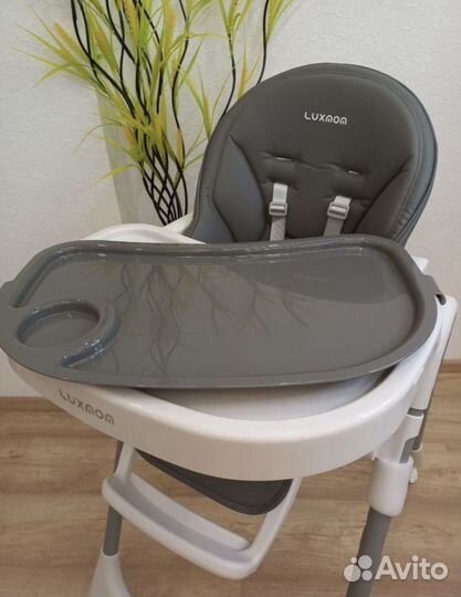 Стул для кормления Люксмам (темно серый )