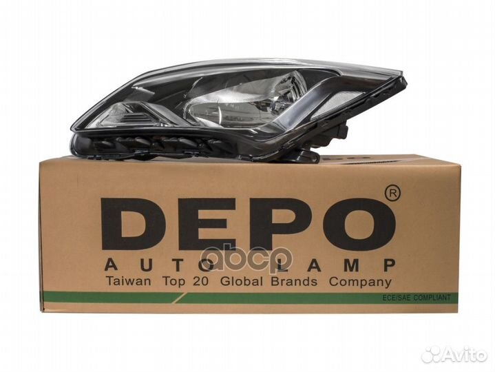 Фара L 221-1166L-LD-EM Depo