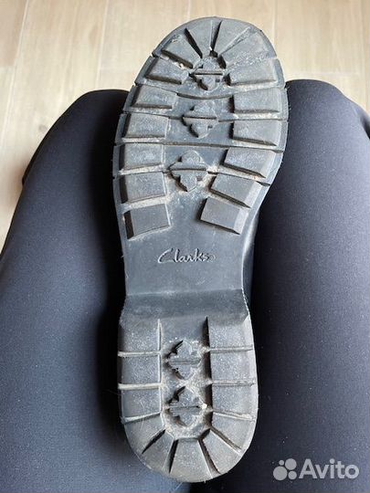 Ботинки женские, утепленные, нат. кожа, черные Cla