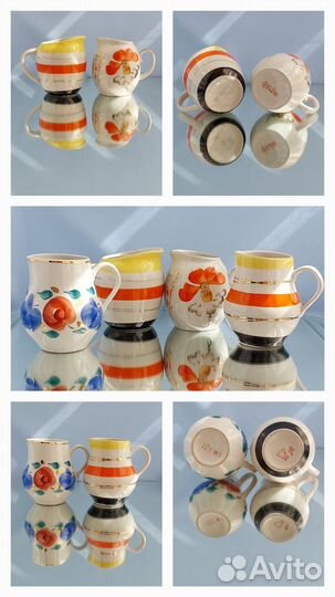 Сахарница/молочник фарфор Полонне, Барановка, 60 е