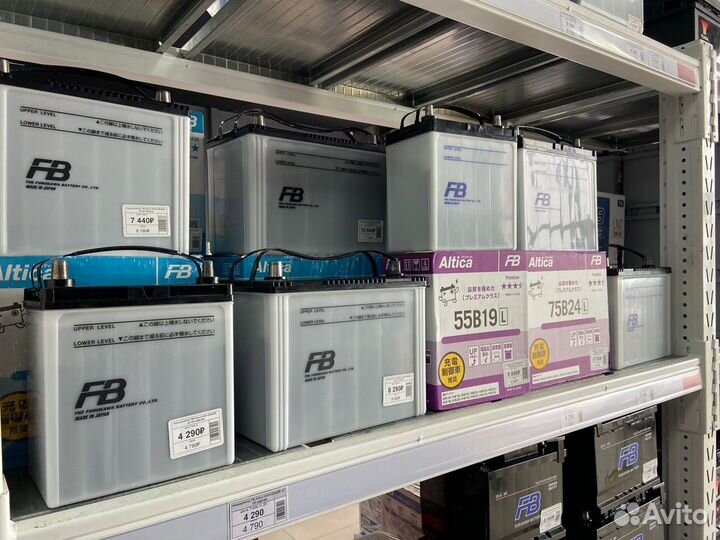 FB Altica high-grade 80Ah 110D26L Обратная полярн