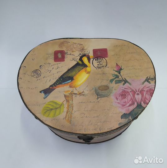 Шкатулка Птица, универсальная 24*14см /76440