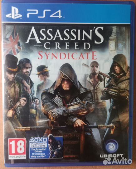 Игра ps4 Assasin's creed syndicate