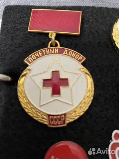 Значки донор