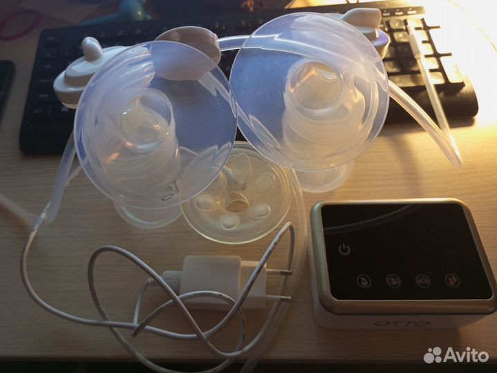 Двойной электрический молокоотсос Otto baby