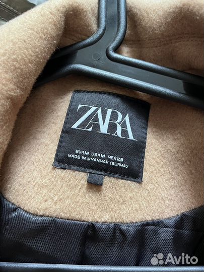 Пальто женское демисезонное Zara