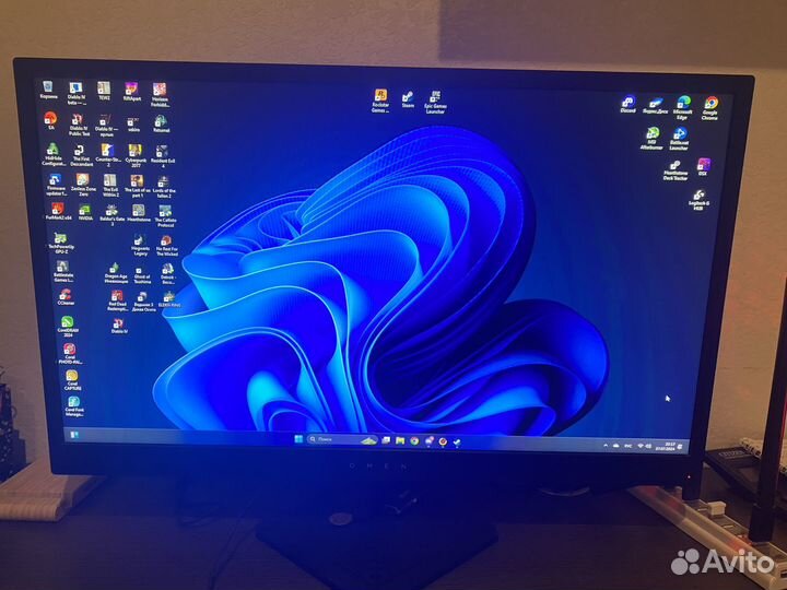 Монитор hp omen 144 hz 1920х1080 отклик 1мс