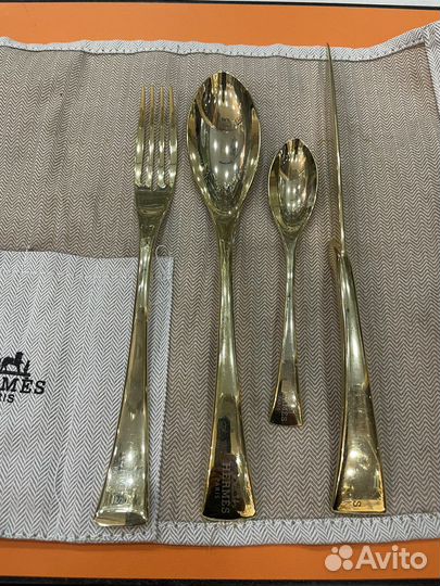 Hermes набор столовые приборы