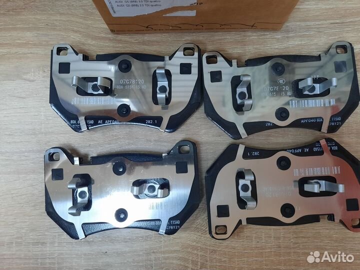 Колодки тормозные передние