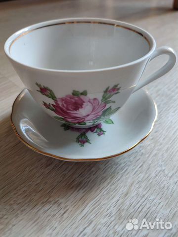 Чайная пара фарфор из гдр