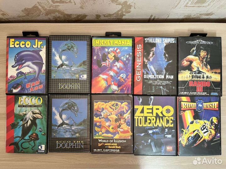 Биг Боксы Sega, оригиналы, репродукции