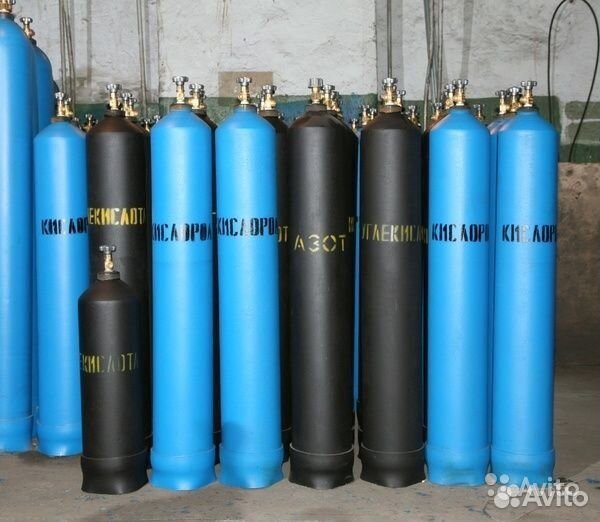 Баллон кислородный углекислотный аргоновый