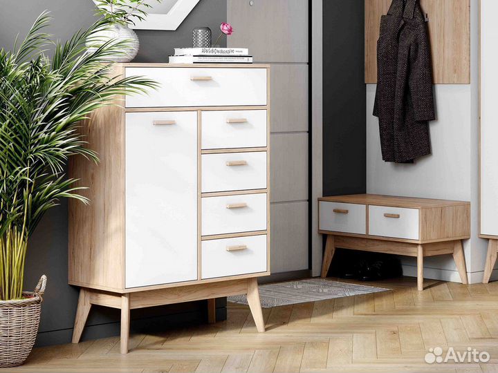 Новая Модульная прихожая Калгари Мебельград