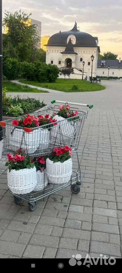 Корзина плетеная