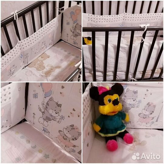 Защитный бортик на кровать