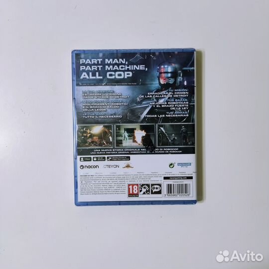 Robocop rogue city для ps5 (Новая)